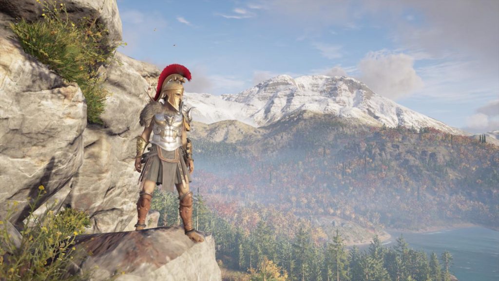 Assassin's Creed Odyssey Cliffside View
