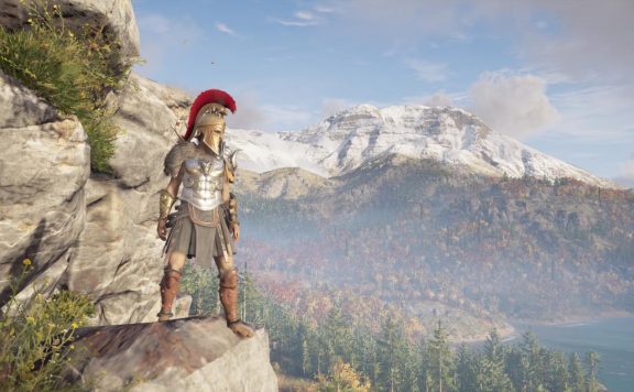 Assassin's Creed Odyssey Cliffside View