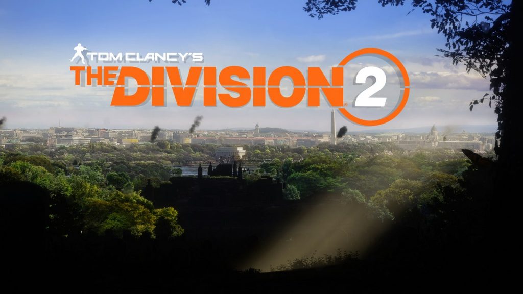 The Division 2 Title Screen