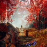 God of War Kratos and Atreyus Entering Witch's Woods