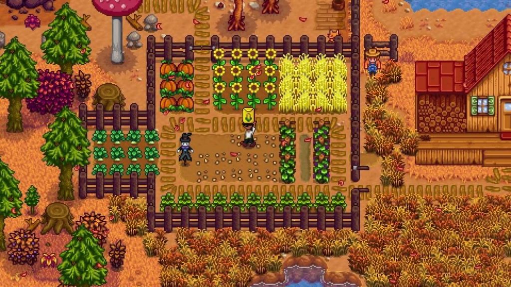 Stardew Valley Farm in Fall