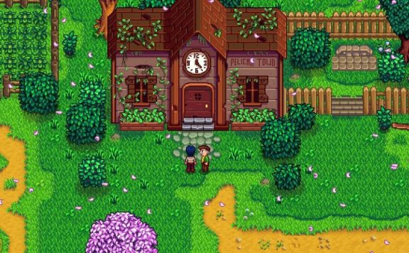 Stardew Valley Pelican Town Clock Building