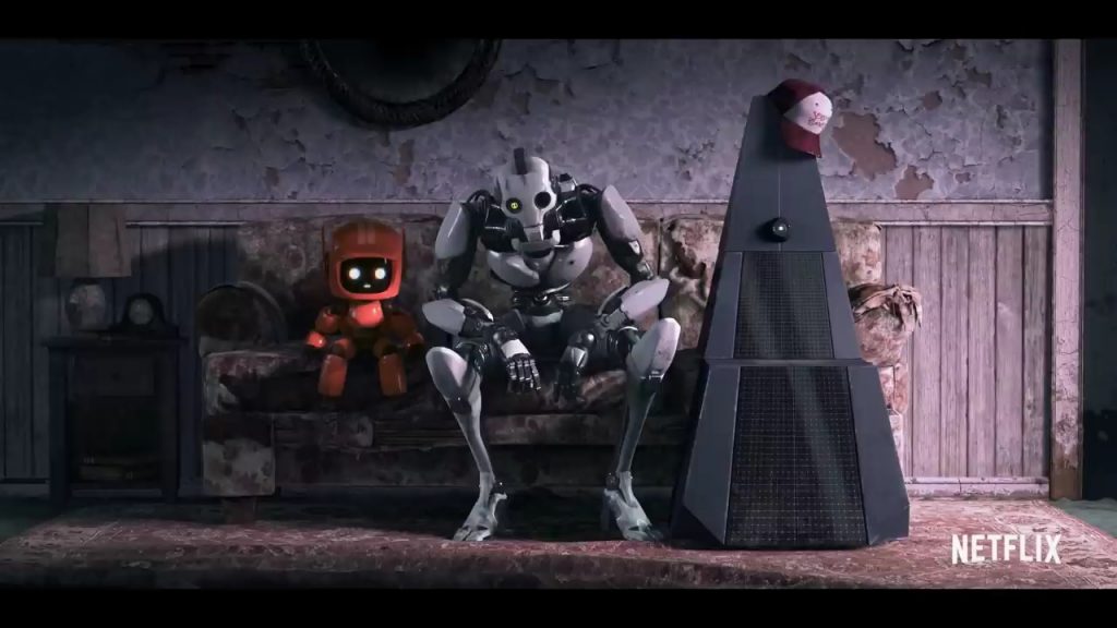 Three Robots Love Death and Robots
