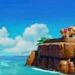 Link and Marin Overlooking Ocean