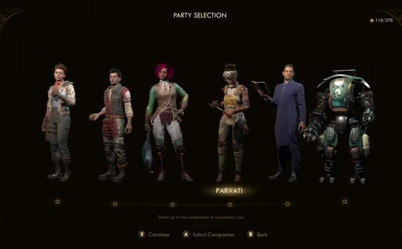 All Companions in Outer Worlds