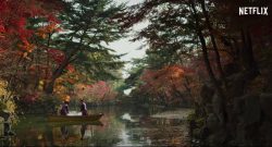 Serene Lake Surrounded by Trees