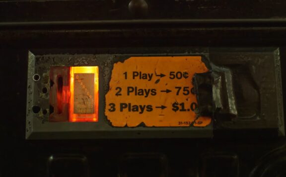 Rusty Arcade Coin Slot