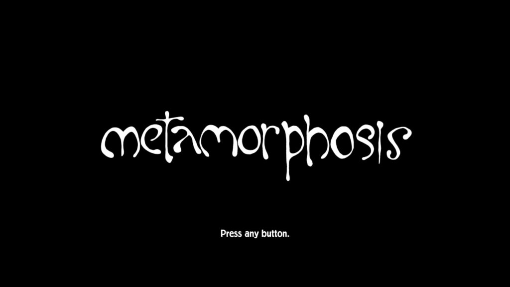 Metamorphosis Title Screen