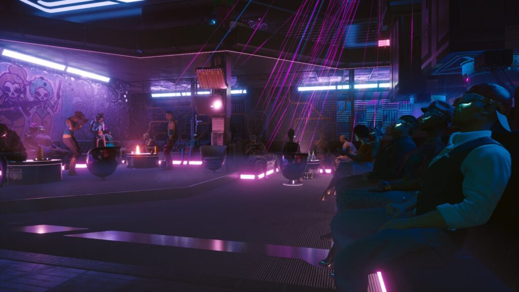 Nightclub in Cyberpunk 2077