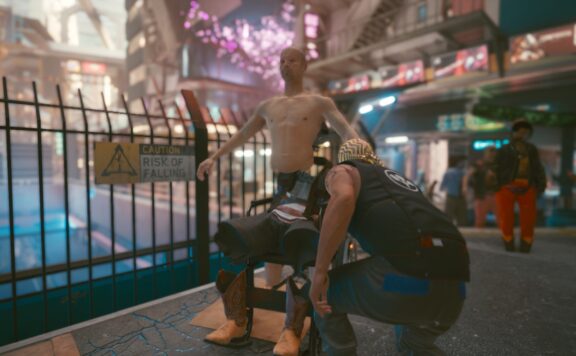 Cyberpunk 2077 Wheelchair Glitch