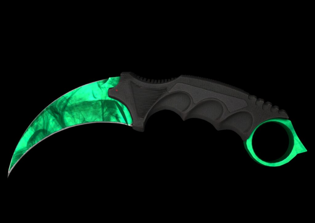 Gamma Doppler Emerald Karambit CSGO