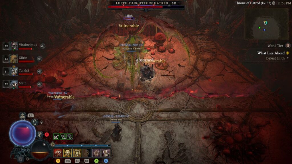 Lillith Fight Diablo IV