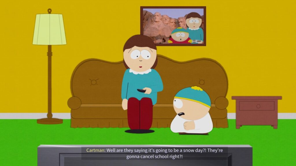 South Park Snow Day Intro Cutscene