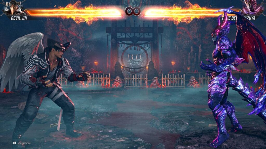Tekken 8 Angel Jin vs Devil Kazuya