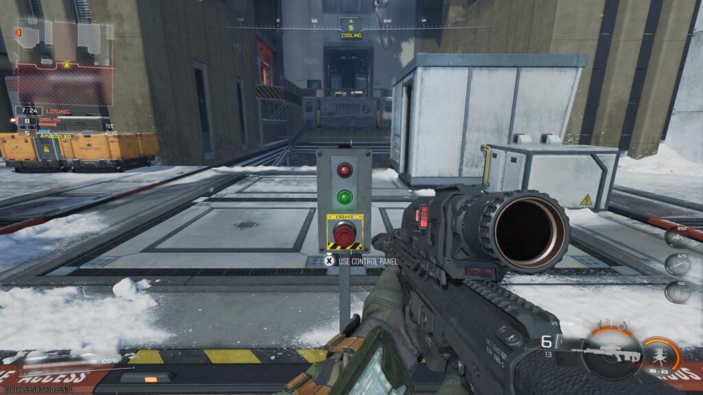 Elevator Imprint map in Call of Duty: Black Ops 7