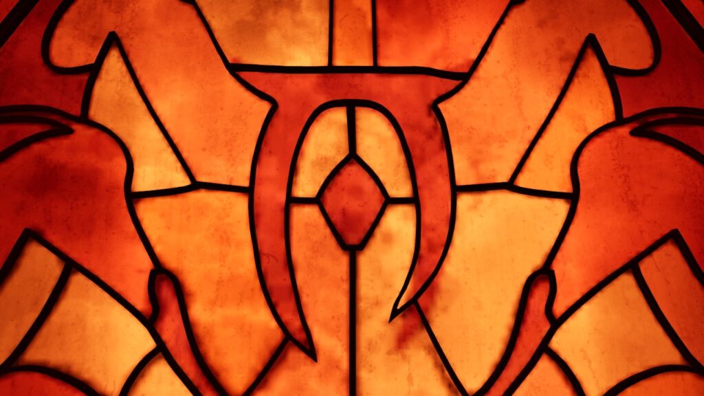 Elder Scrolls IV Oblivion Stained Glass